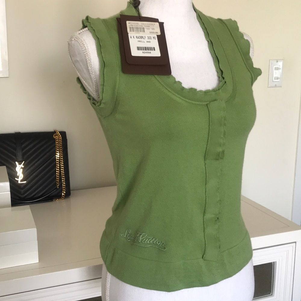 NEW Louis Vuitton Cashmere sweater tank - made in Italy